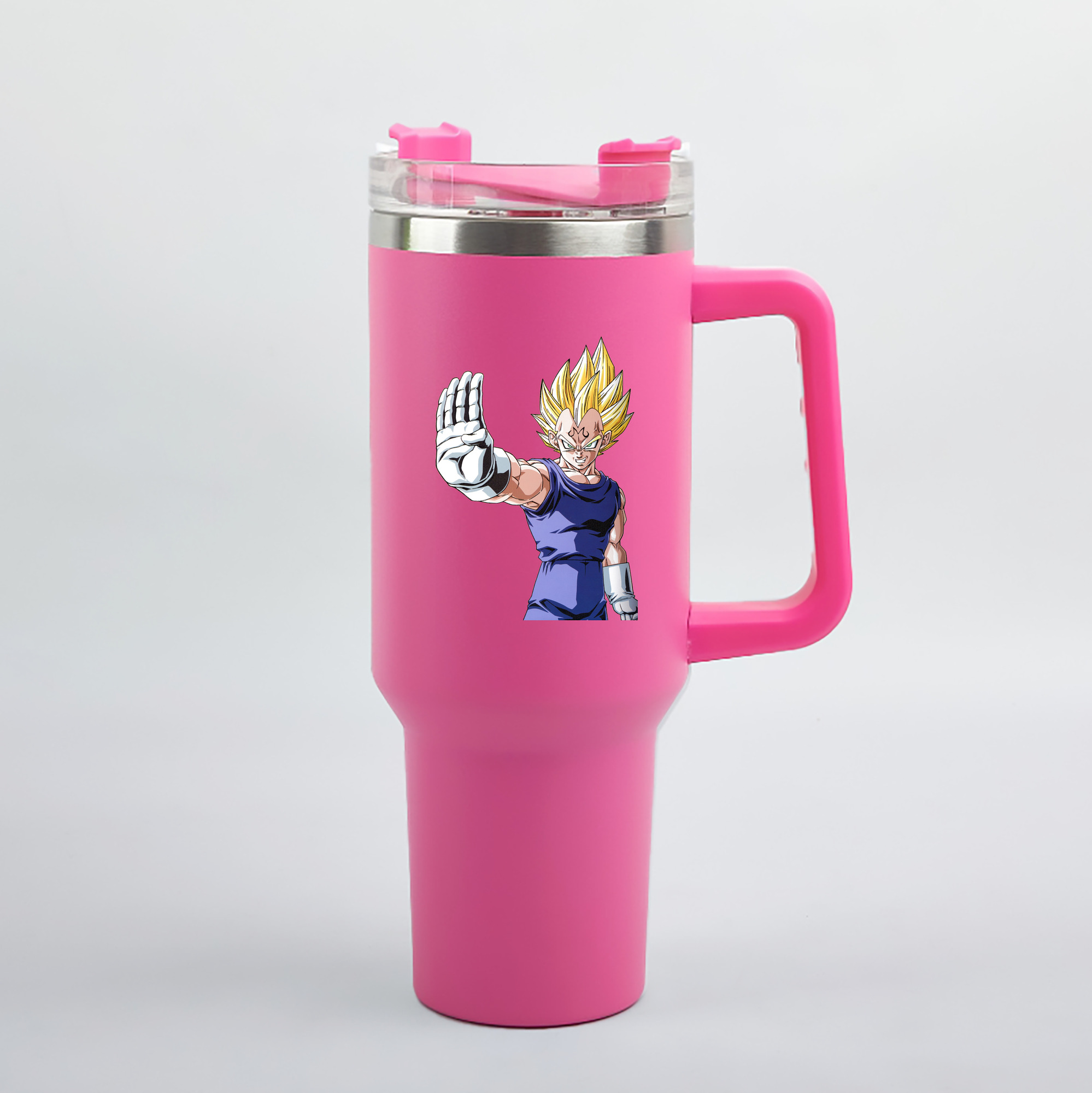（画像用） ドラゴンボール ベジータ四世（Bejīta Yonsei）DRAGON BALL Vegeta IV 1200mL車用タンブラー（カラープリント）